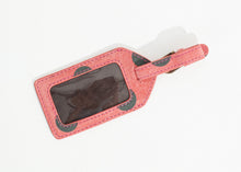 Load image into Gallery viewer, Oscar Luggage Tag in Rose
